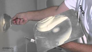 Installing Gyprock plasterboard  How to tape and set joints