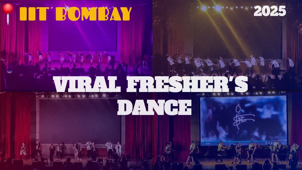 Epic Dance Performance 🔥IIT Bombay Fresher's Orientation