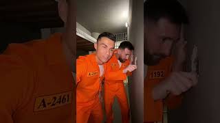 Ronaldo and Messi escaping prison #funny #ronaldo #messi ...