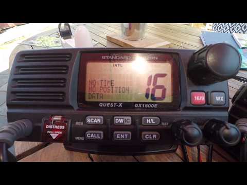 VHF DSC routine call