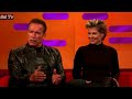 Graham Norton Show 18/10/2019 Arnold Schwarzenegger, Linda Hamilton, Debbie Harry, Nadiya Hussain