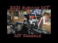 2021 Honda Rubicon 520 Snorkle install