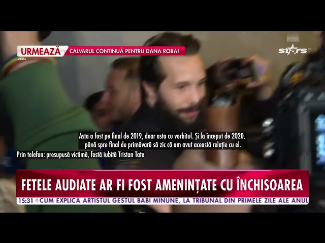 Noi detalii despre cazul fraților Tate! Ce a mărturisit o fostă iubită class=