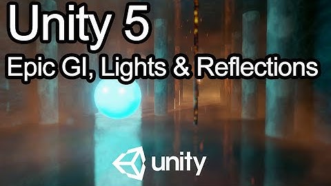 Unity 5 - Epic Lighting, Emission and Reflections - Marble Temple