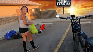 Cute Homeless Girl with a Cute Doggy / Warning Sad / Acts of Kindness