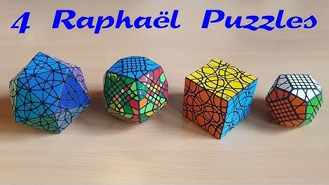 4 Amazing Raphaël Twisty Puzzles
