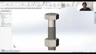 Famous Nut and Bolt Motion Study | SolidWorks Tutorials Profile