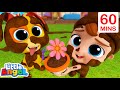 Bingo &amp; Baby John Have Fun in the Mud! | Little Angel Kids Songs &amp; Nursery Rhymes