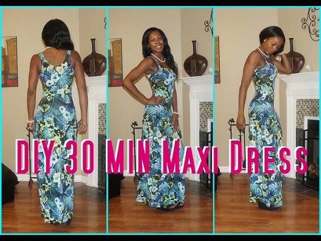 maxi dress pattern