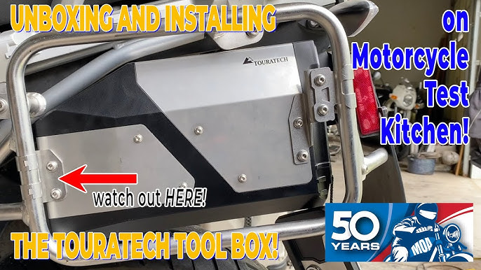 REVIEW Cheap Motorcycle Toolbox for BMW 1250GS and 1200GS. What's the  catch? 