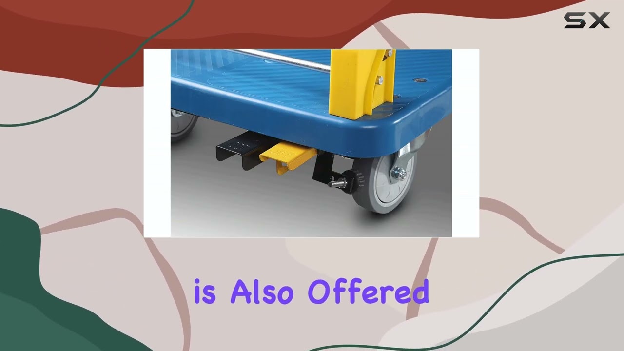 Best Push Cart Dolly: Resin Deck Platform Truck for Office & Warehouse