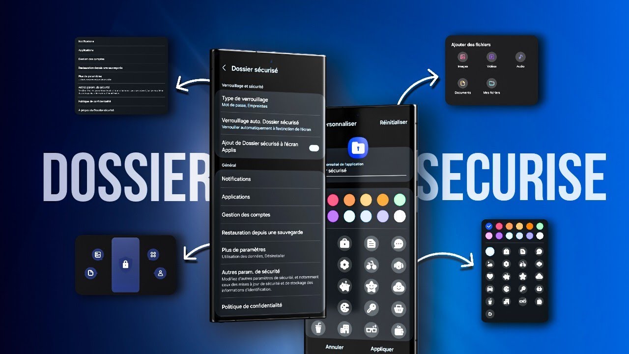 Samsung DOSSIER SÉCURISÉ ASTUCES et fonctionnalités cachées !! YouTube