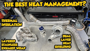 How To Stainless Heat Shielding For Turbo, Manifold, Downpipe, Wastegate