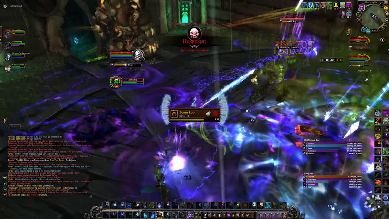 [WOW] Maw of Souls Mythic Speed Run