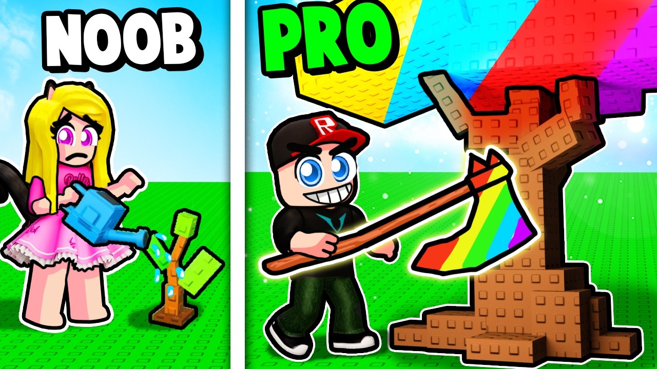 WYDAŁEM 945,245,653 ZŁ ŻEBY ŚCIĄĆ NAJWIĘKSZE DRZEWO w Roblox... *niesamowite*