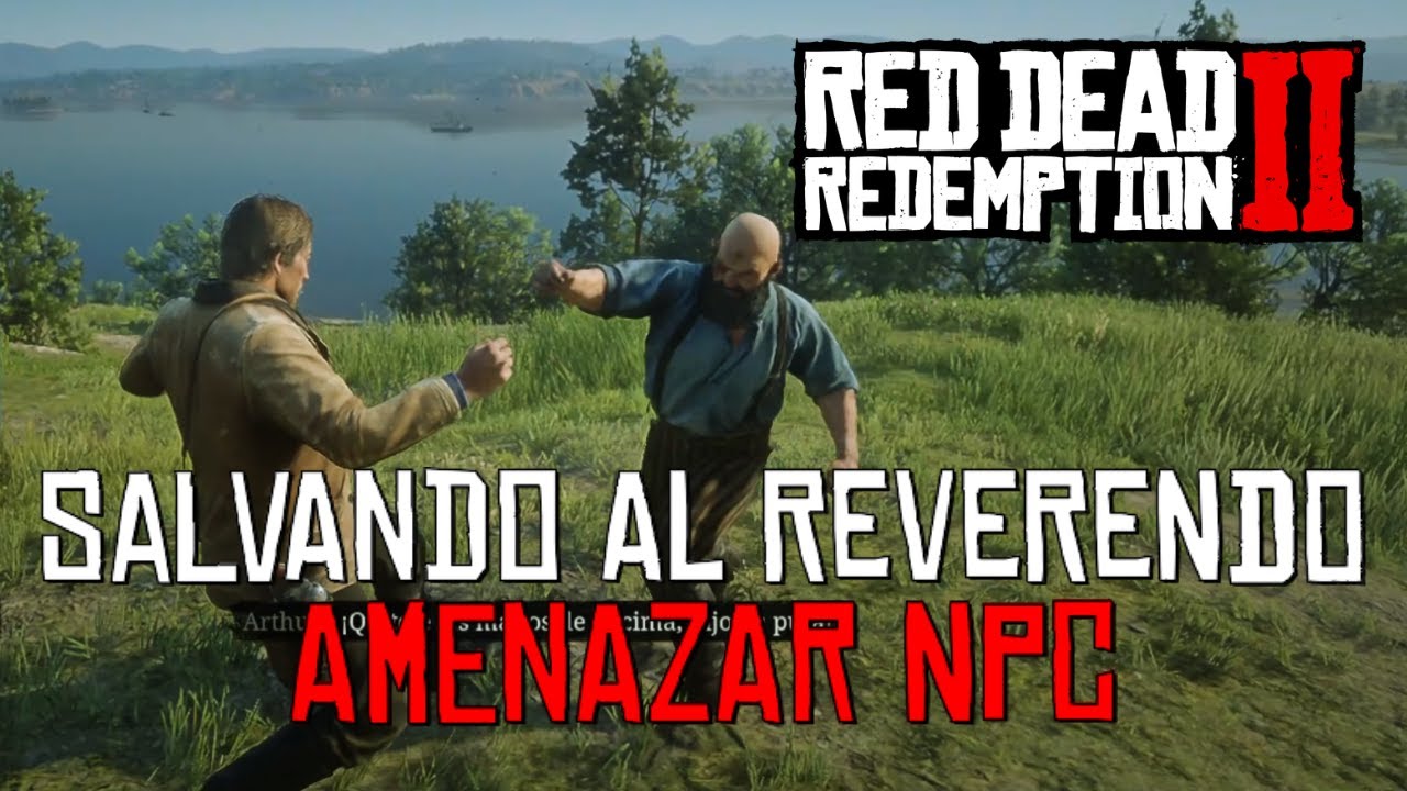 SE PUEDE AMENAZAR A LOS NPC | RED DEAD REDEMPTION 2 - YouTube