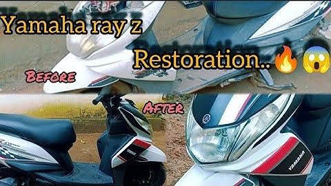 Yamaha Ray Z | Restoration | Scooter | Malayalam|