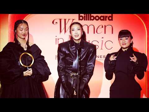 EJAE, REI AMI and AUDREY NUNA Accept Women of the Year | Billboard Women In Music 2026