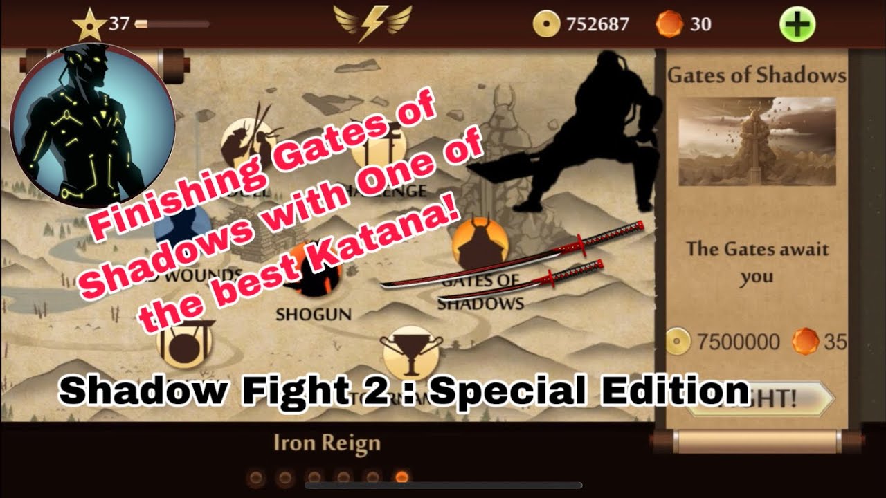 Shadow Fight 2 : Special Edition Gates Of Shadows and Interlude