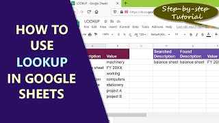 Google Sheets LOOKUP Function | How to Use Lookup | Approximate or Exact Search screenshot 3