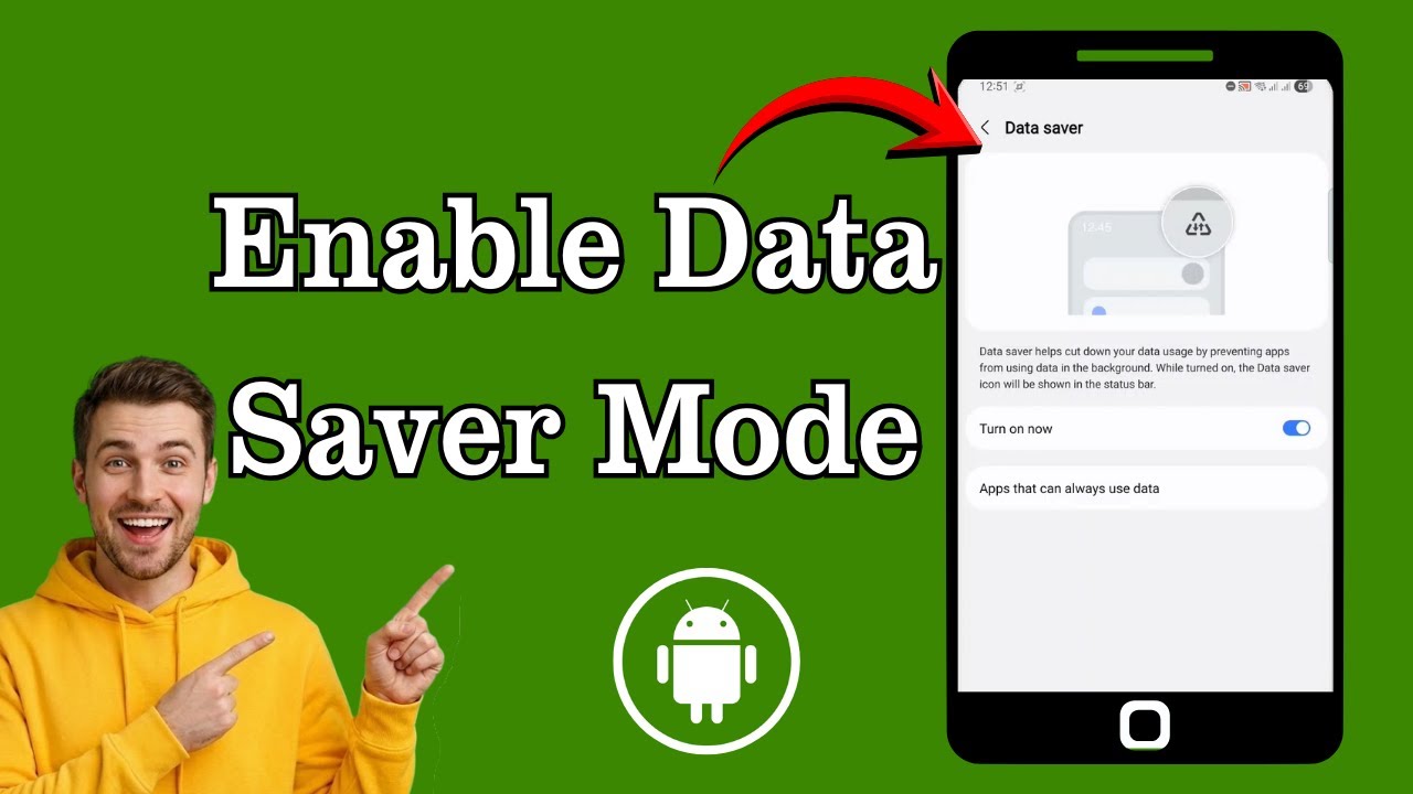 How To Enable Data Saver Mode On Android?