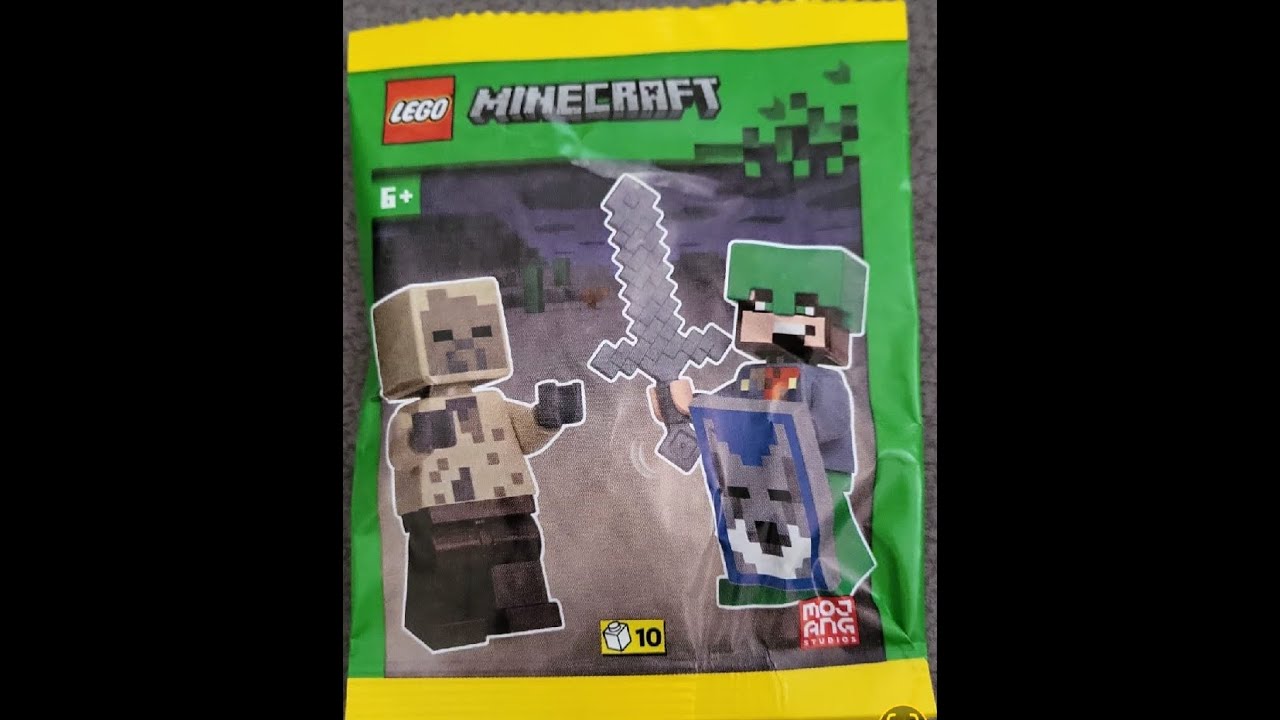 Minecraft - Hero with Husk - Magazine Gift LEGO instructions