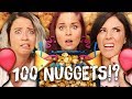 100 CHICKEN NUGGETS for our 100th EPISODE!! (Cheat Day)