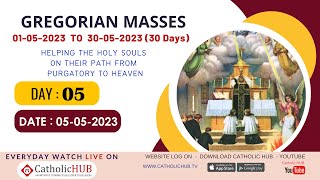 GREGORIAN MASS | ENGLISH | DAY-05 | REV.FR.Y INNAREDDY | ST.THERESA CHURCH | SANATHNAGAR 05-05-2023