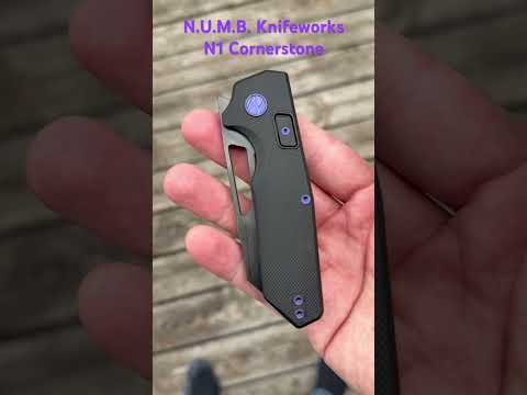 N.U.M.B. Knifeworks N1 Cornerstone @numbknives @BladeHQ    