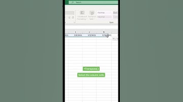 TRANSPOSE Function in Excel?  #excel #shorts #viral #reels #viralvideo #viralshorts #viralreels