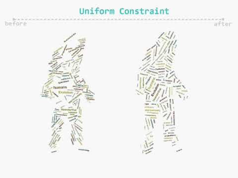 Morphable Word Clouds for Time-Varying Text Data Visualization