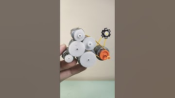 HOW TO MAKE A MINI PROTOTYPE ELECTRIC GENERATOR PERFORMANCE SYSTEM USING DC MONTOR AND GEAR