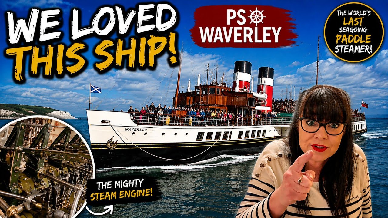 What it is REALLY Like to Sail on the Mighty PS Waverley From Glasgow | Full Tour & Experience 🚢❤️