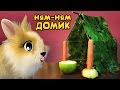 КРОЛИК БАФФИ и ВКУСНЫЙ ДОМ! ДЕЛАЕМ ДОМИК СВОИМИ РУКАМИ! DIY на русском 2017 !  МИЛАШКА БАФФИ