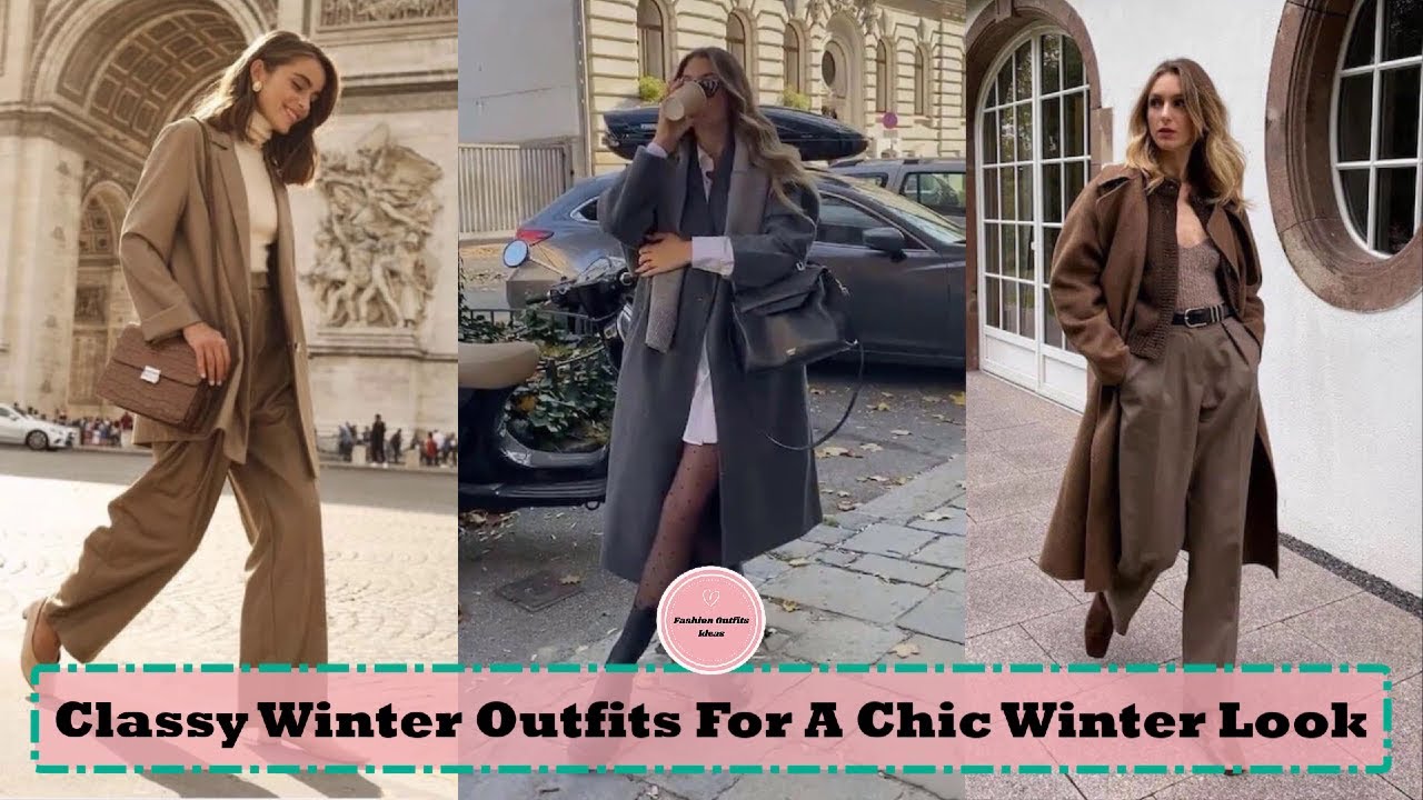 Elegant Stylish Classy Fashion Winter Outfits Ideas