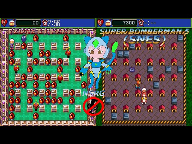 Super Bomberman 5 Zone 1 Map Map for Super Nintendo by