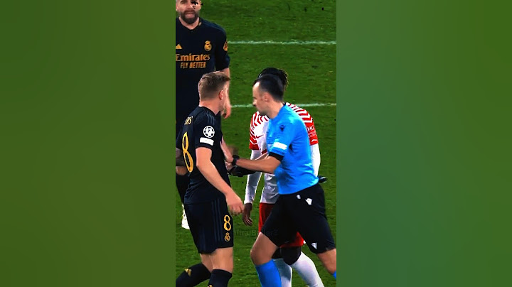 Kroos was Angry! 🤬
