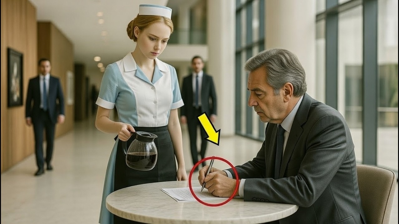 Às 8 da manhã, ele quase assinou a própria falência — até que uma garçonete atenta percebeu o erro.