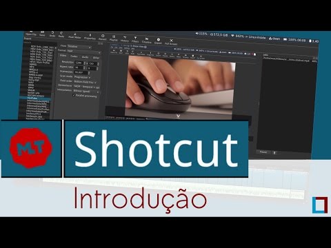introdução ao editor de vídeos shotcut