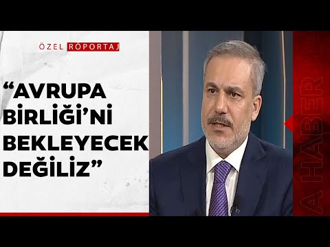 Bakan Fidan: AB'ye üye olsaydık Brexit olmazdı