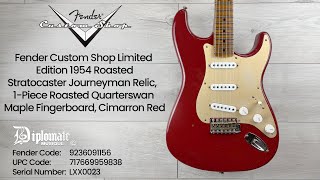 Fender Custom Shop Limited Edition 1954 Roasted Stratocaster Journeyman Relic, 1 Piece Roasted Quart screenshot 3