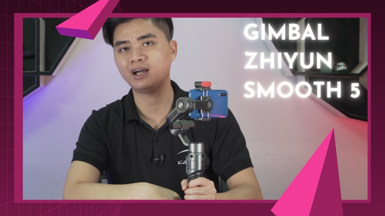🎥 Gimbal Zhiyun Smooth 5 - Đánh giá thiết bị chống rung quay phim điện thoại — Video review, click xem trên YouTube
