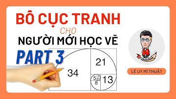 TẬP 4 | Bố cục tranh cho người mới học vẽ | Phần 3 | Sự cân bằng trong tranh và bố cục hình học