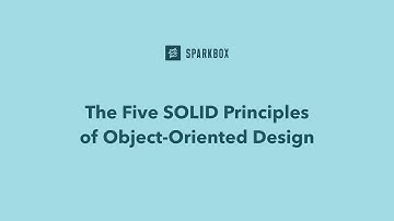 The Five SOLID Principles of Object-Oriented Design