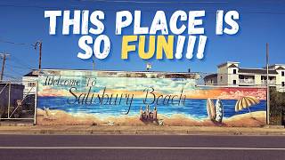 Salisbury Beach Boardwalk Walkthrough Classic New England Beach Vibes S8E55