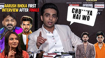 Aarush Bhola FIRST VIDEO after Rise And Fall Grand Finale | Full Interview