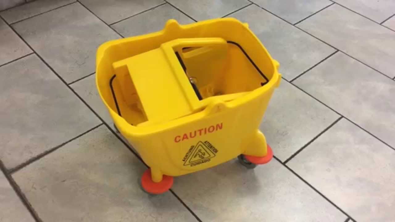 Bison Kentucky mop bucket ringer fitting guide Needlers YouTube