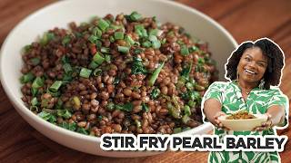 Discover A Different Way To Cook Pearly Barley with this Barley "Fried Rice" Recipe