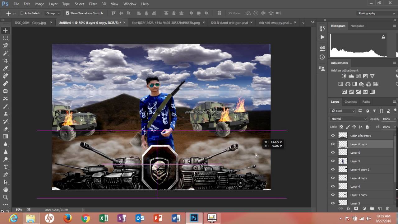How to edit photo like CB edits in photoshop cc 2015