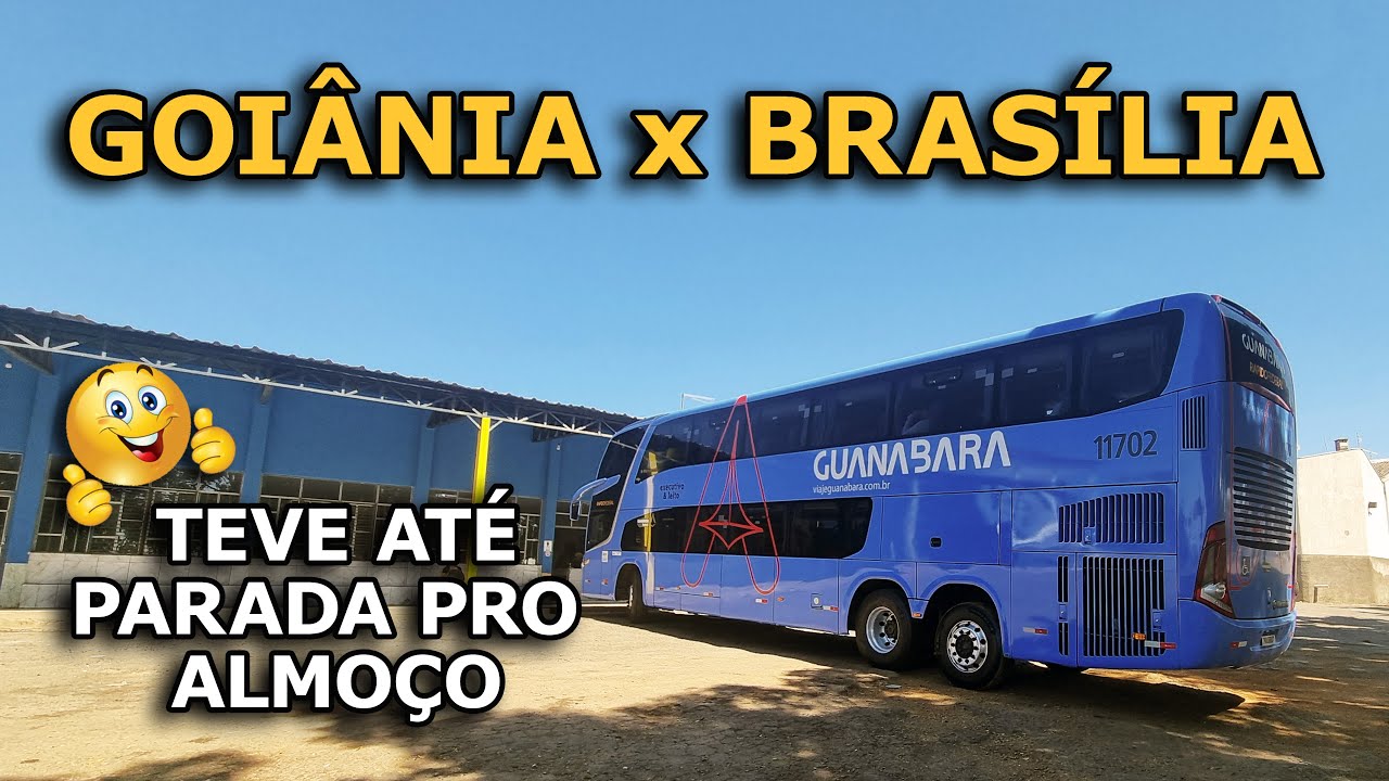 De GOIÂNIA para BRASÍLIA - Como é viajar com a RÁPIDO FEDERAL?